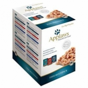 Qualipet  Applaws Katzenfutter Pouch Fisch Multipack