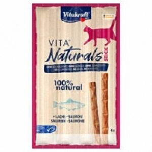 Qualipet  Vitakraft Katzenleckerli Naturals Cat Stick 4er