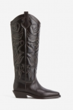 HM  Kniehohe Cowboystiefel aus Leder