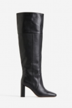 Kniehohe Stiefel aus Leder CHF 114.95