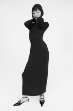 Bodycon-Kleid mit Strassverzierung