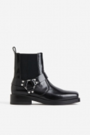 Bikerboots aus Leder