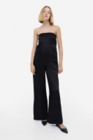 Jumpsuit aus Leinenmischung