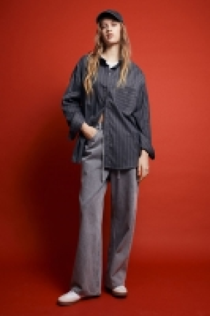 HM  Oversized Flanellbluse