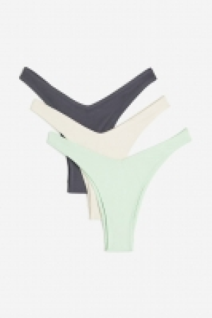 3er-Pack Mikrofaserslips Brazilian