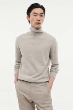 HM  Feinstrick-Rollkragenpullover Slim Fit