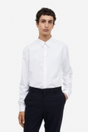 Baumwollhemd in Slim Fit CHF 29.95