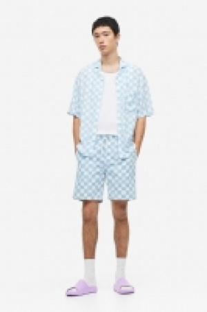 Gemusterte Shorts Regular Fit