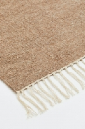 Flachgewebeteppich aus Wolle