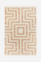 HM  Grosser Teppich mit grafischem Muster