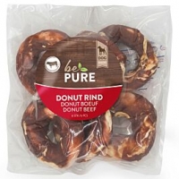 Qualipet  bePure Hundesnack Donut Rind 55g 6er Pack