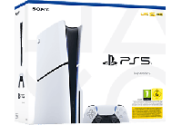 MediaMarkt Sony Ps PlayStation 5 Slim - Spielekonsole - Weiss/Schwarz