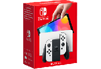 MediaMarkt Nintendo Switch (OLED-Modell) - Spielekonsole - Weiss/Schwarz