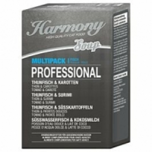 Qualipet  Harmony Cat Professional Katzensuppe Multipack Fisch