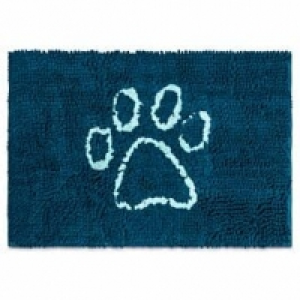 Qualipet  Dog Gone Smart Dirty Dog Door Mat Pacific Blue