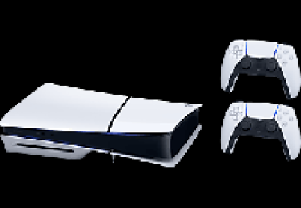 Sony Ps PlayStation 5 Slim + DualSense Bundle - Spielekonsole - Weiss/Schwarz