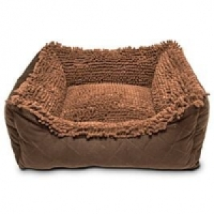 Qualipet  Dog Gone Smart DGS Hundebett Lounger Bed Brown 65x60x20cm