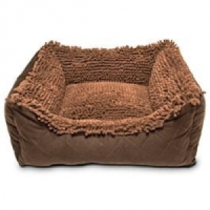 Qualipet  Dog Gone Smart DGS Hundebett Lounger Bed Brown 78x68x22cm