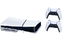 MediaMarkt Sony Ps PlayStation 5 Slim + DualSense Bundle - Spielekonsole - Weiss/Schwarz