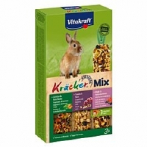 Qualipet  Vitakraft Kräcker Trio Mix Gemüse & Nuss & Waldbeere