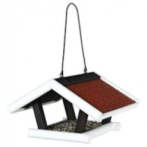 Trixie Natural Living Vogelfutterhaus 30x18x28cm schwarz/weiss