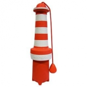 Qualipet  Rogz Hundespielzeug Lighthouse Leuchtturm 23cm