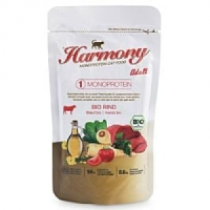 Qualipet  Harmony Cat Monoprotein Bio Adult Rind Katzenfutter