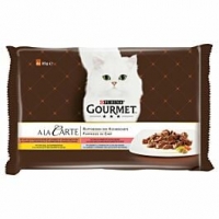 Qualipet  Gourmet a la Carte Katzenfutter Raffinessen des Küchenchefs Multipack