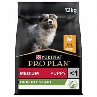 Qualipet  Pro Plan Dog Medium Puppy OPTI START Huhn