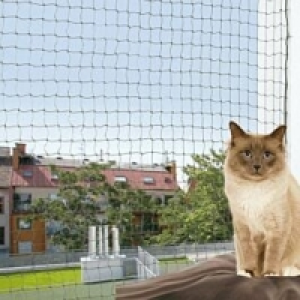 Katzennetz drahtverstärkt oliv