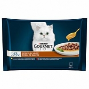 Gourmet Katzenfutter Perle Genuss in Sauce mit Fleisch