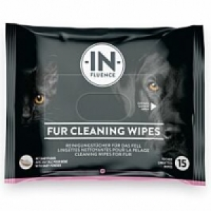 Qualipet  In-Fluence Reinigungstücher Fell CleaningWipes Babypuder