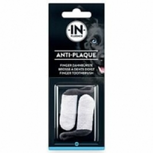 In-Fluence Zahnputz-Fingerling aus Mikrofaser für Hund & Katze 2Stk.