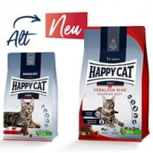 Happy Cat Trockenfutter Adult Voralpen Rind