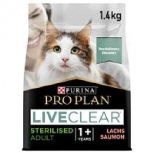 Qualipet  Pro Plan Cat Katzenfutter LiveClear Adult Lachs 1.4kg
