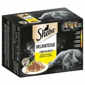 Sheba Delikatesse in Gelée Geflügel 4x12x85g