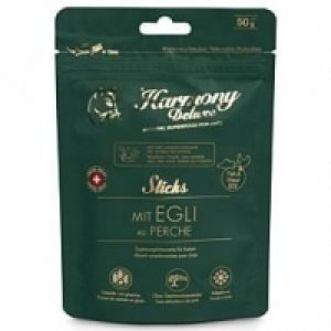 Harmony Cat Deluxe Katzensnack Halbfeucht-Sticks Egli 50g