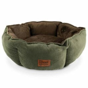 Freezack Hundebett Rectancle Styler braun/grün M