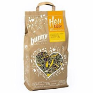 Qualipet  Bunny Nagersnack Heu Liebe Sonnenblumen & Malven 100g