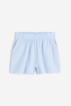 HM  Gecrinkelte Baumwollshorts