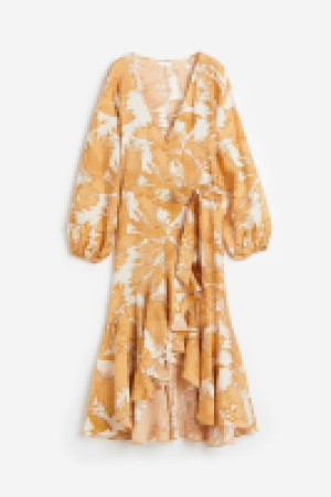 HM  Maxikleid im Wickelschnitt