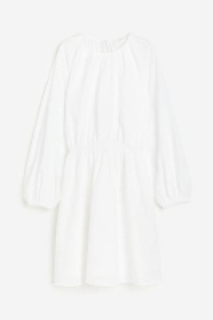 HM  Kleid mit Broderie Anglaise