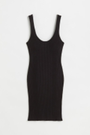 HM  Bodycon-Kleid in Rippstrick