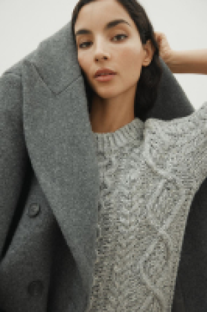 Zopfpullover aus Wollmix CHF 74.95