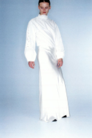 HM  Bluse mit Broderie Anglaise