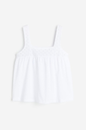 HM  Top mit Broderie Anglaise