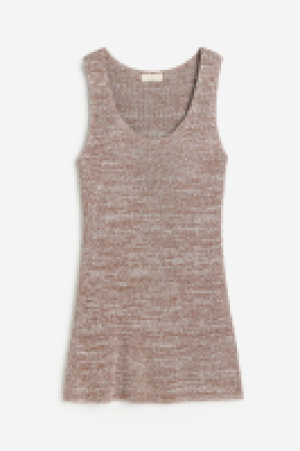 Strick-Tanktop aus Seidenmischung