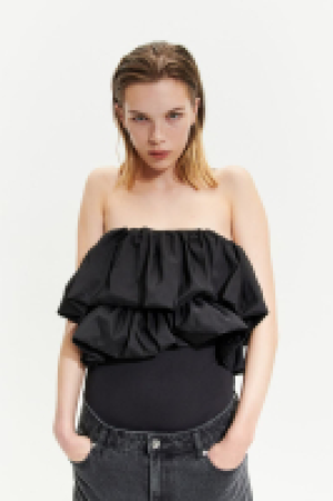 Bandeau-Tangabody mit Volants