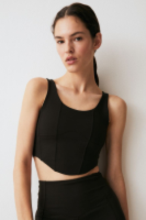 DryMove™ Sporttop im Korsagen-Style