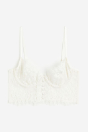 Unwattiertes Bustier aus Spitze CHF 23.95